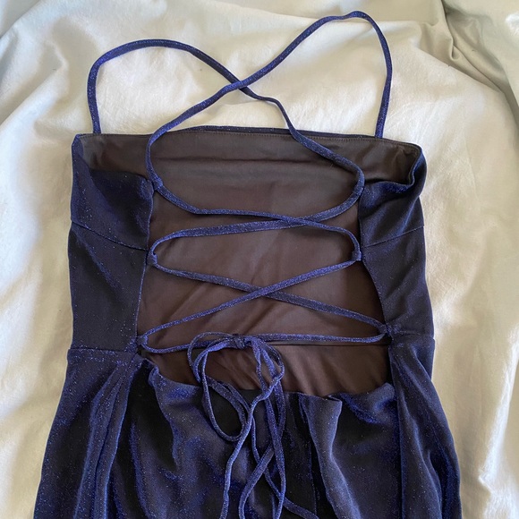 Urban Outfitters XL Rachel Sparkly Maxi Dress - Picture 2 of 8